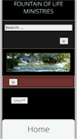Mobile Screenshot of fountainlifeministries.org